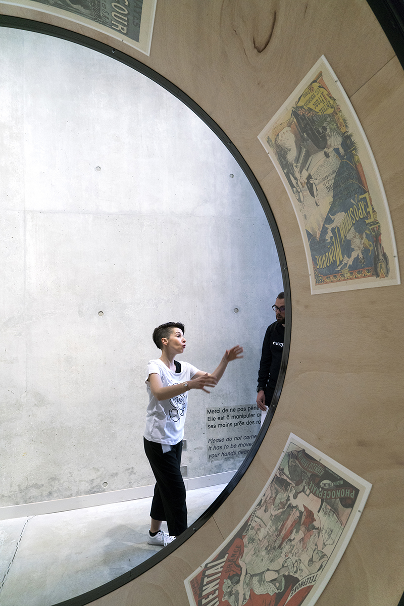 Kévin Cadinot, scénographe : La fabrique de l'affiche (c) Photographie : Marc Domage